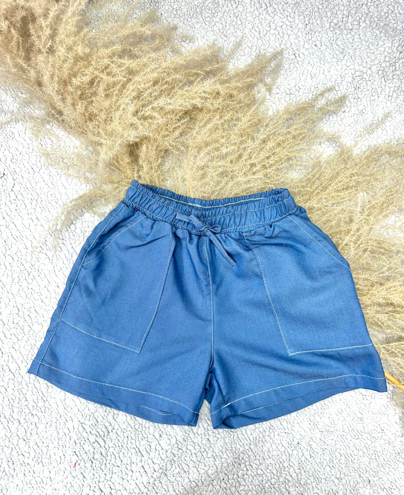 SHORT CHAMBRAY