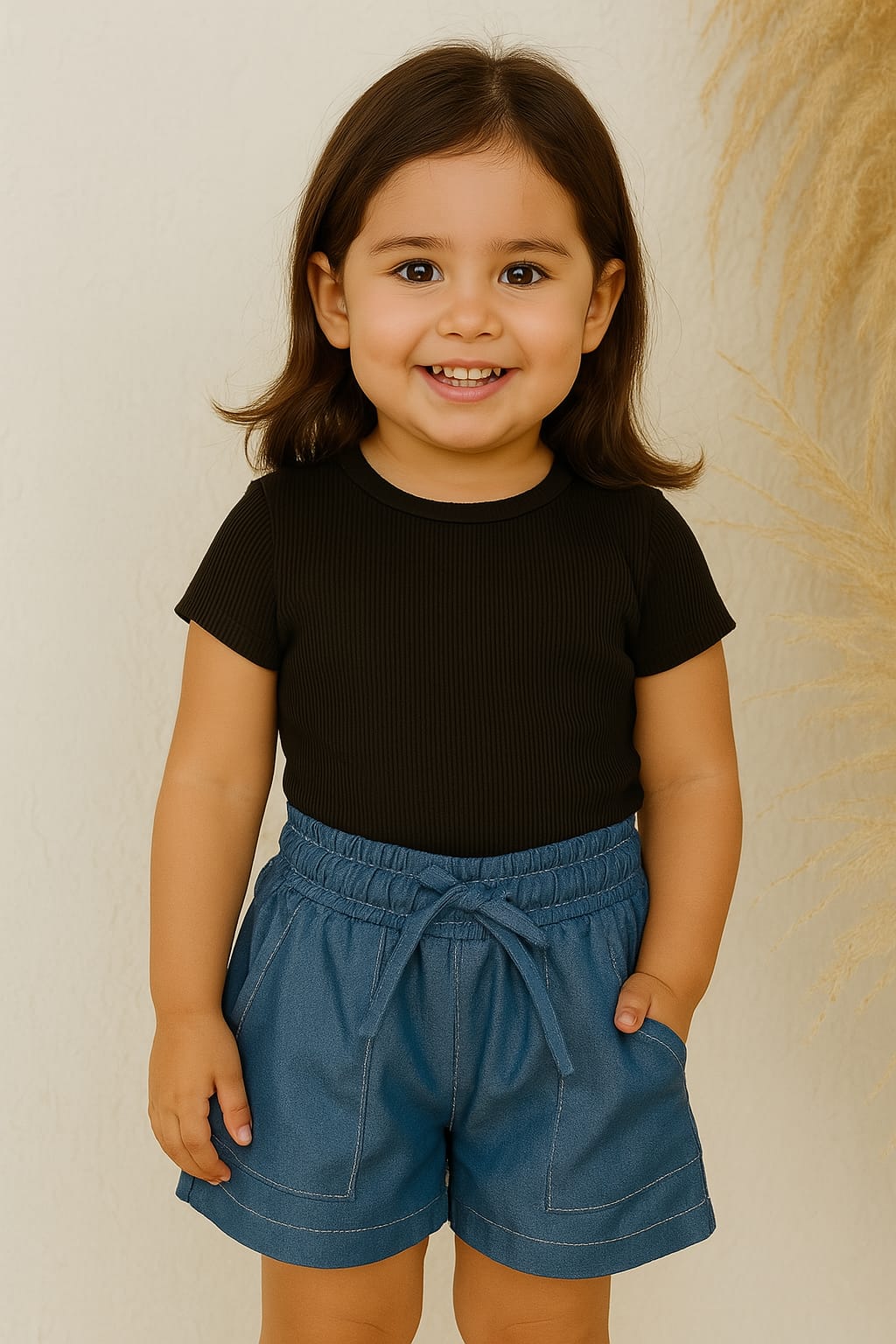 SHORT CHAMBRAY